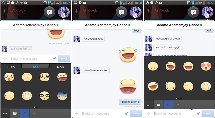 Facebook Messenger Android: ecco come abilitare gli Sticker nascosti ...
