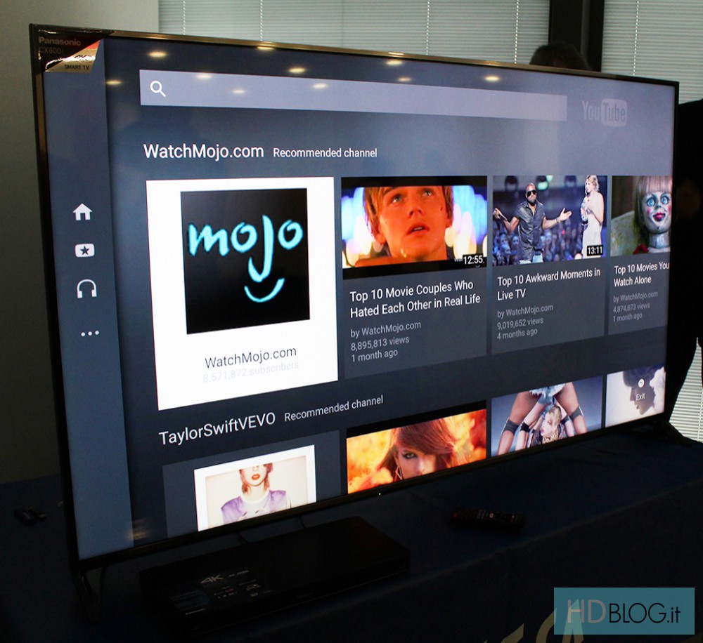 Nuova gamma di tv ultra hd panasonic: video anteprima di hdblog.it ...