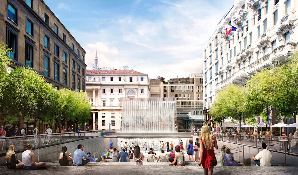 Apple mostra come sarà il negozio di Piazza Liberty a Milano
