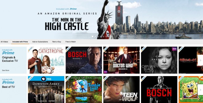 Amazon video on demand italia