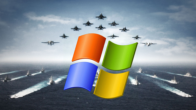 US Navy is still "Powered by Windows XP"