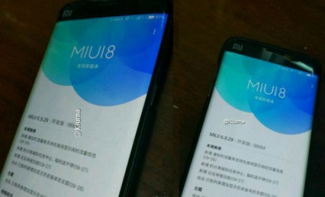 Xiaomi Mi Note 2 sarà presentato ufficialmente il 25 Ottobre