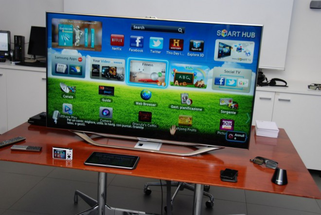 Samsung Smart Tv Es8000 Primo Contatto Con Le Funzioni Di