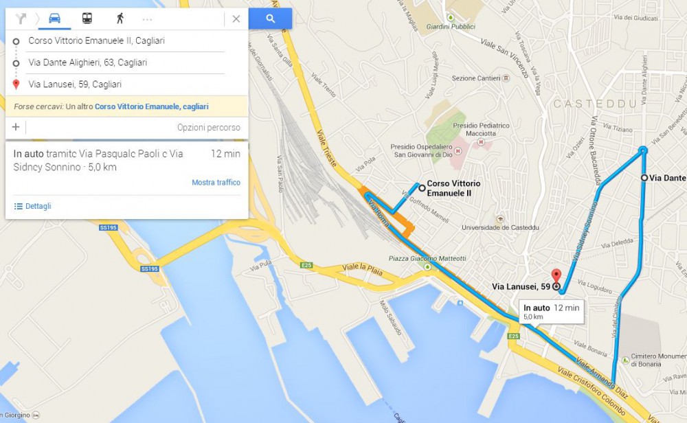 Google Maps Calcola Percorso A Piedi